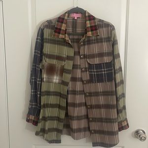 Dolls Kill Patchwork Flannel